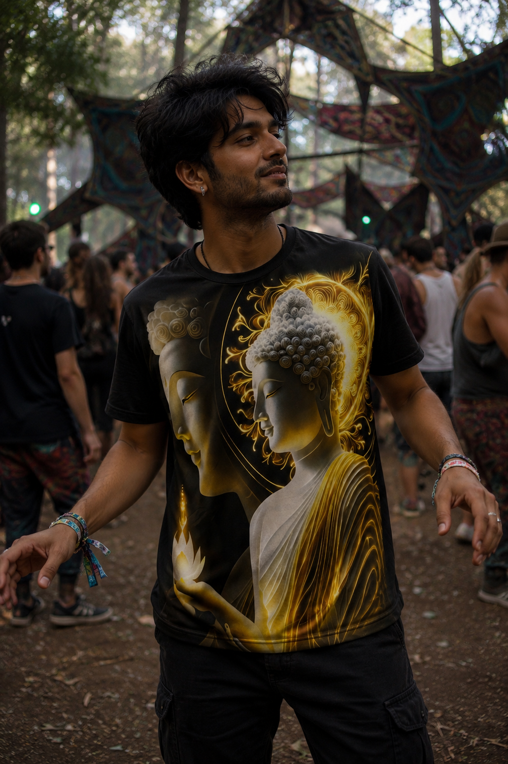 Psycho perroos Psychedelic T-shirt