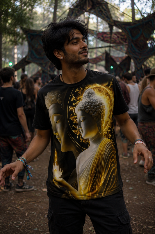 Psycho perroos Psychedelic T-shirt