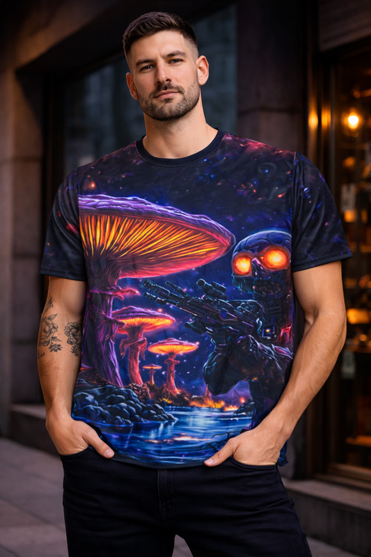 Psycho perroos Psychedelic T-Shirt