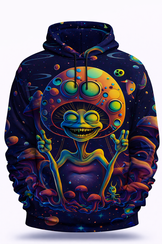 Psycho Perroos Psychedelic Hoodie