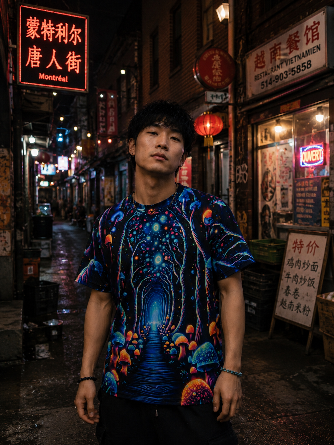 Psycho perroos Psychedelic T-shirt