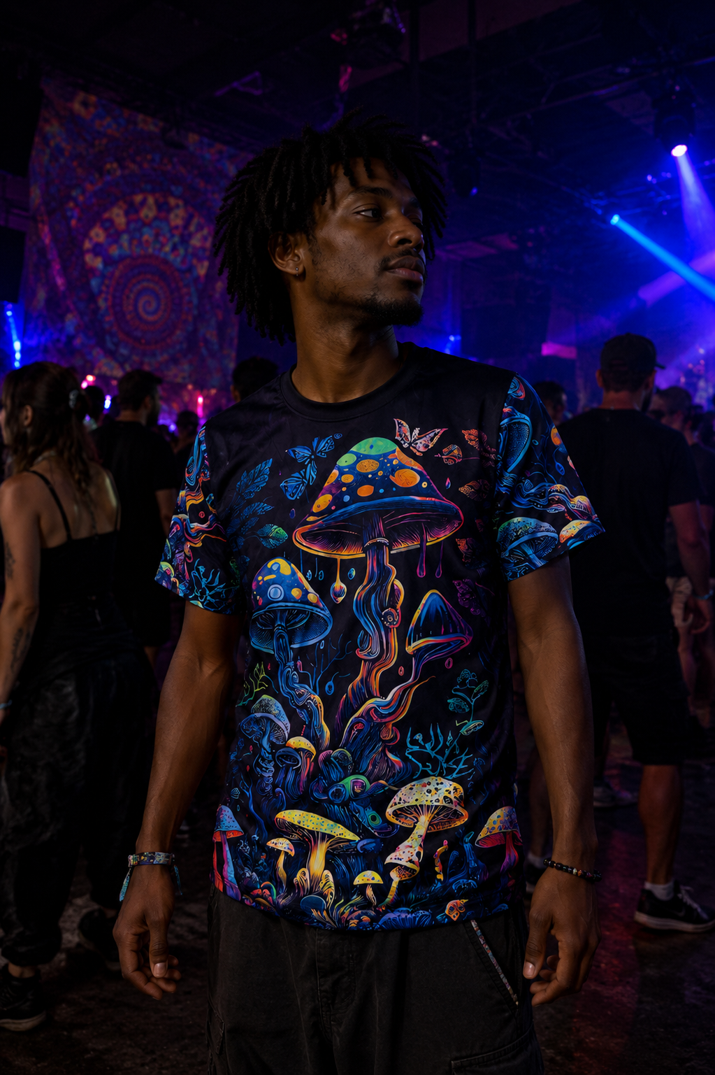 Psycho perroos Psychedelic T-shirt
