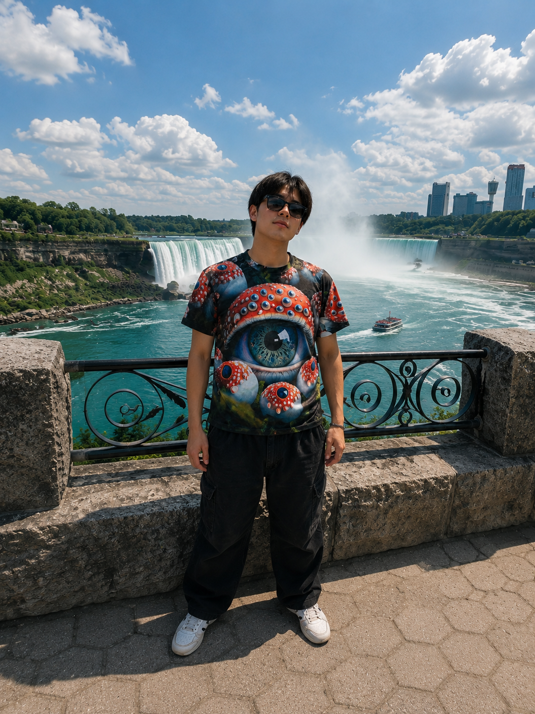 Psycho perroos Psychedelic T-shirt