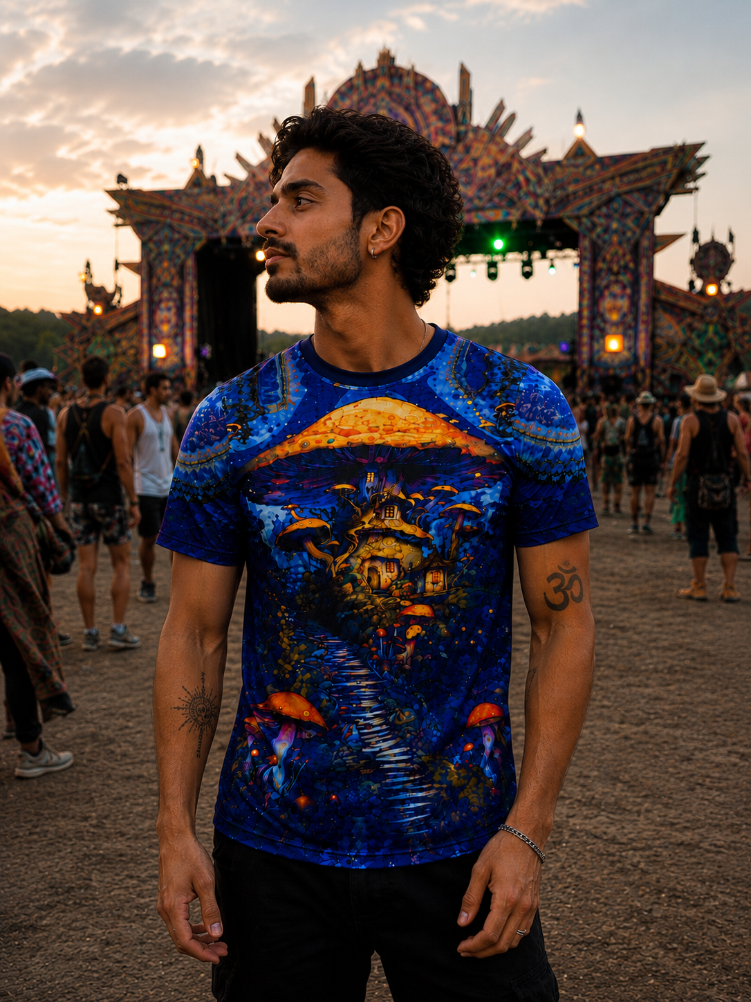 Psycho perroos Psychedelic T-Shirt