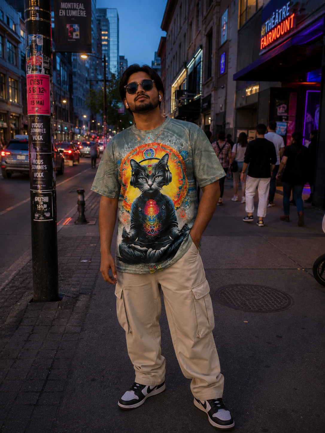 Psycho perroos Psychedelic T-shirt