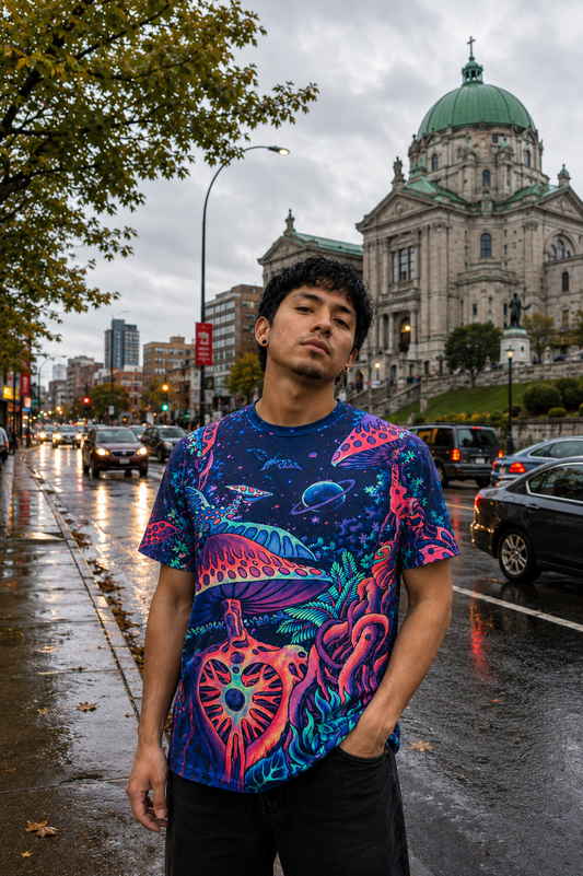 Psycho perroos Psychedelic T-shirt