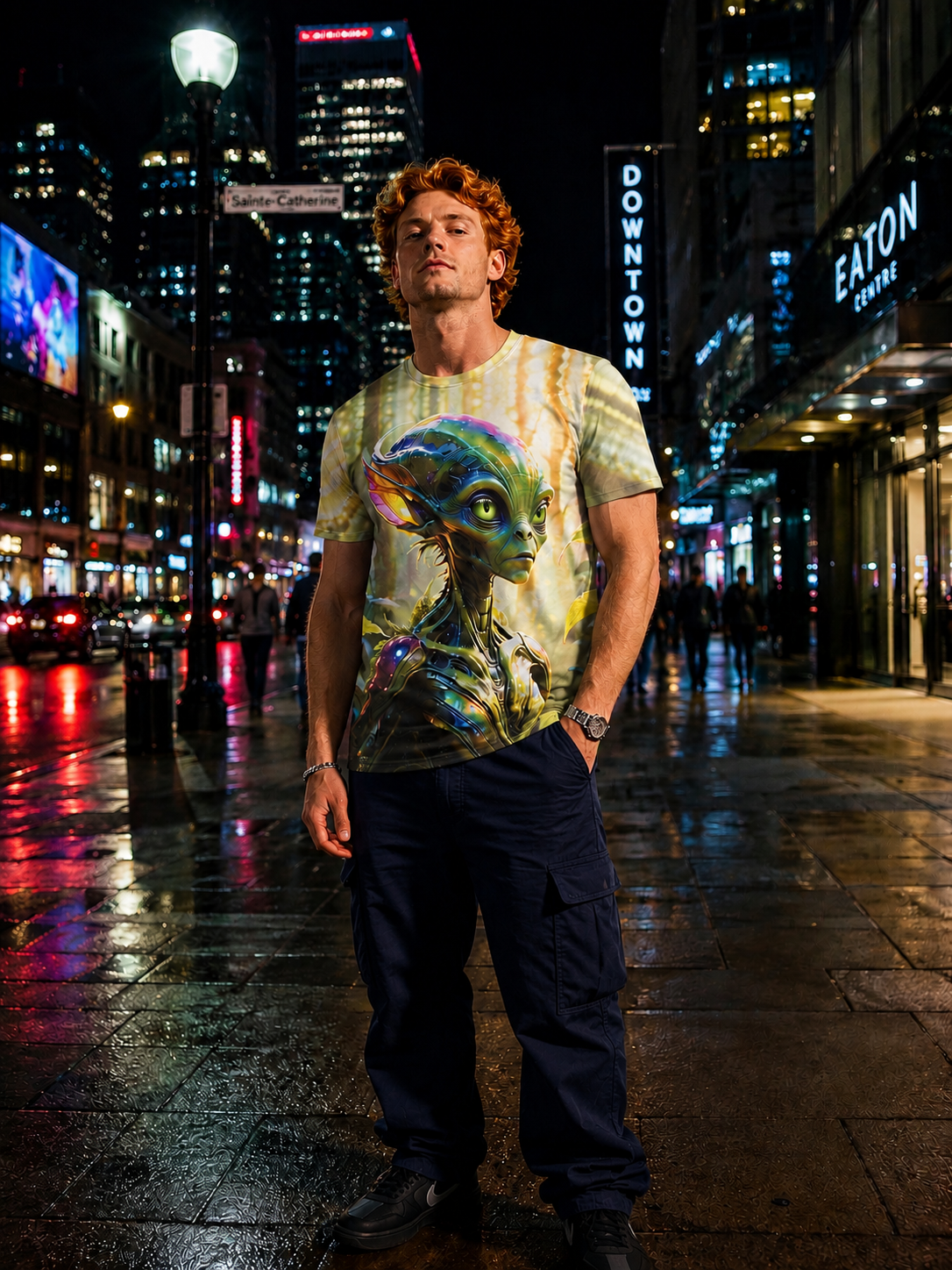Psycho perroos Psychedelic T-shirt