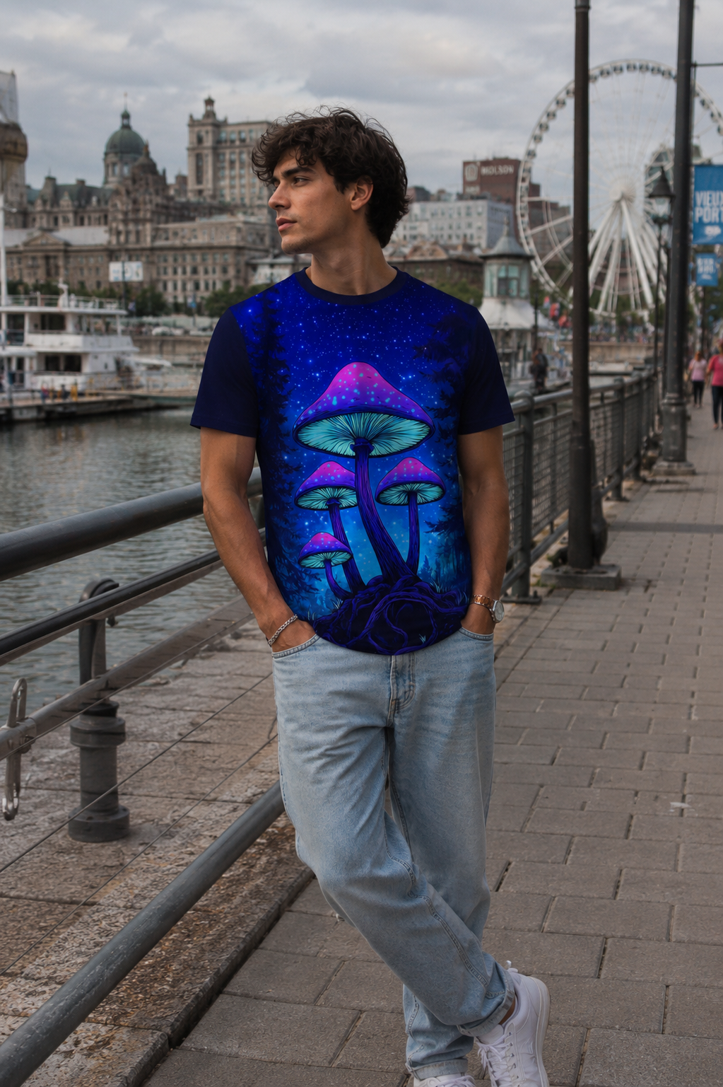Psycho perroos Psychedelic T-shirt