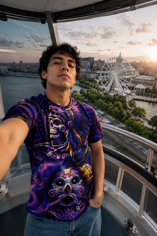 Psycho perroos Psychedelic T-shirt