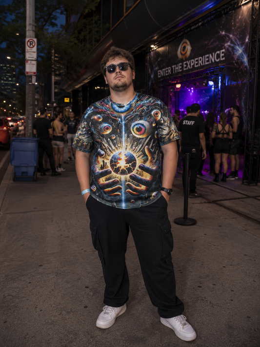 Psycho perroos Psychedelic T-shirt