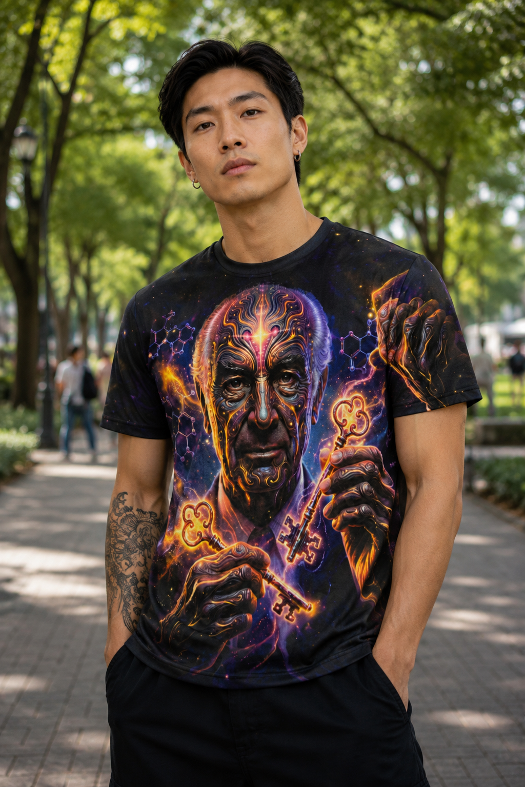 Psycho perroos Psychedelic T-shirt