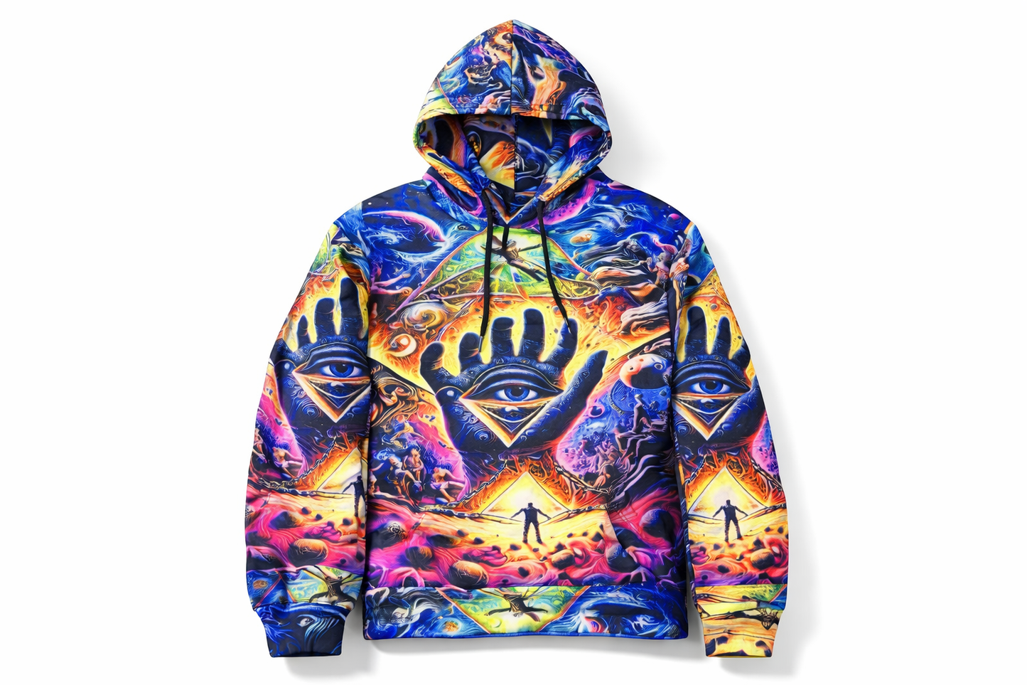 Psycho Perroos Psychedelic Hoddie