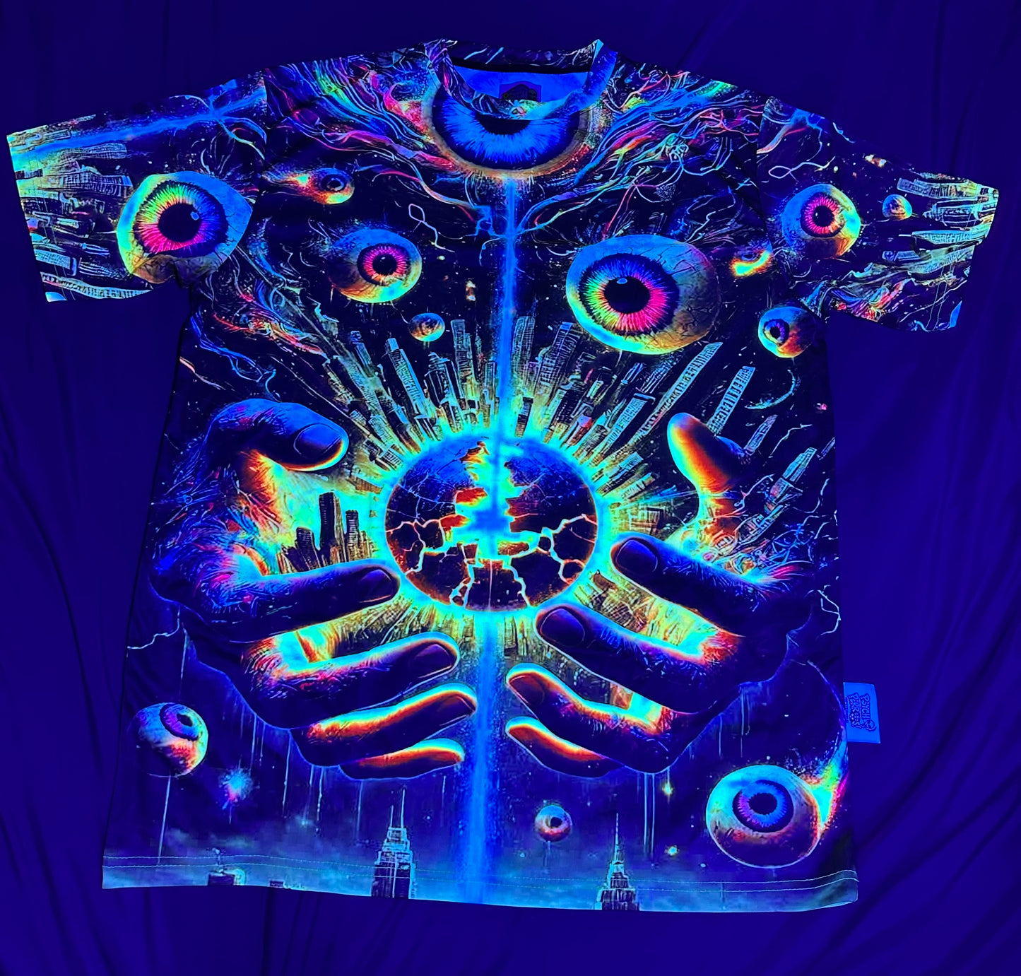 Psycho perroos Psychedelic T-shirt